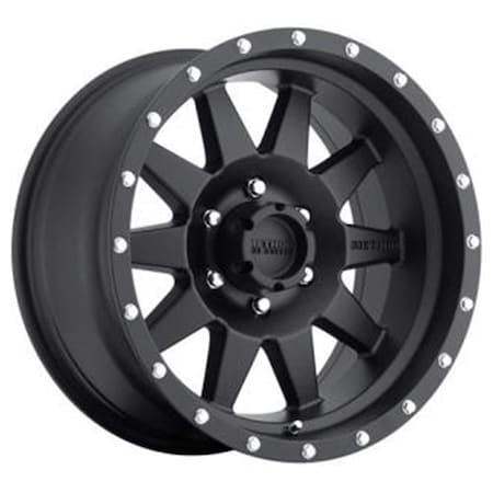 Method Race Wheels 17 x 8.5 in. Standard 6 on 135 Bolt Pattern 4.75 in. Back Space, Matte Black MRWMR30178516500